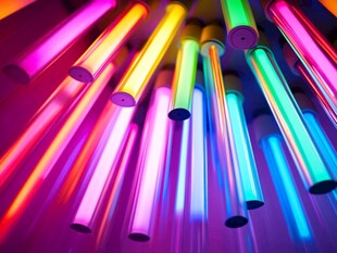 梦幻炫彩霓虹灯管