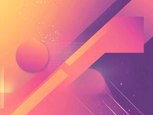 渐变几何抽象背景图案