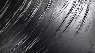 银黑质感波纹纹理背景