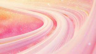 梦幻粉黄渐变流体背景图