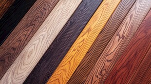 多样实木地板纹理展示