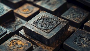 古朴印章 尽显岁月韵味