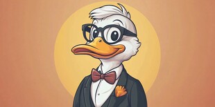 时尚鸭先生的绅士造型