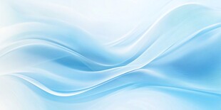 梦幻蓝色波浪背景图