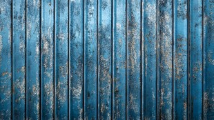 复古蓝色木板纹理背景