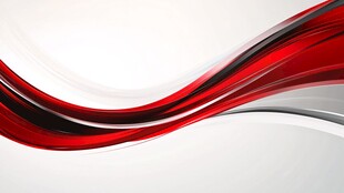 红色动感流线背景图