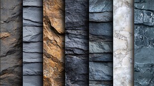 多样石材质感纹理展示