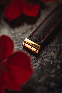 精致皮带扣与红叶之美