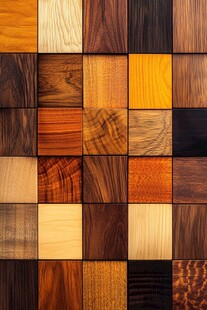 多彩木纹拼贴图案