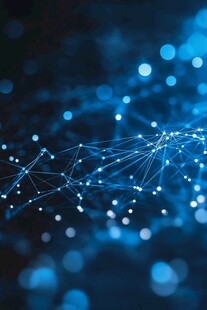 科技感网络连接背景图