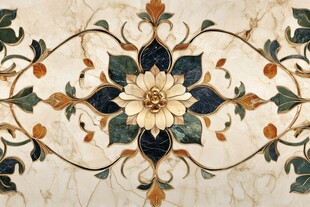 精美大理石拼花装饰图案