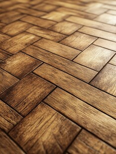 复古人字拼木地板纹理