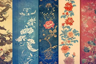 中式传统花卉纹样图案集