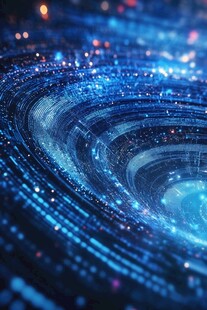 科技漩涡下的数字幻景