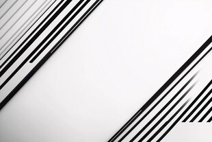 黑白线条几何抽象背景图