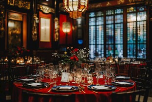 中式典雅宴会场景布置