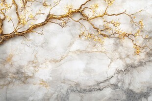 金枝玉叶大理石背景墙