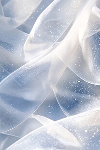 梦幻雪纱纹理背景图