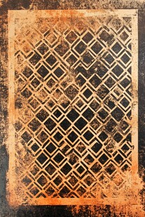 复古金属网格纹理图案