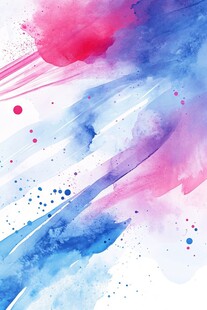 梦幻水彩抽象背景纹理