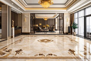 奢华大气的欧式客厅空间