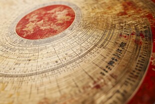 古老罗盘尽显传统神秘魅力