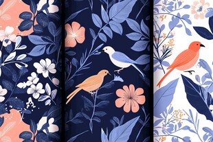 花鸟图案设计集合