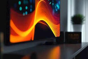 高清电视屏幕绚丽画面展示