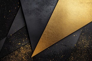 黑金几何质感背景图