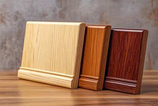 三款精美木质踢脚线展示