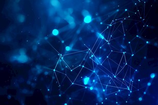 科技感网络空间背景图