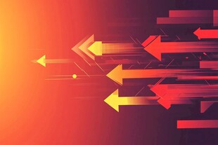 动感箭头背景图