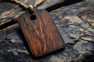 木质吊牌 纹理精美有质感