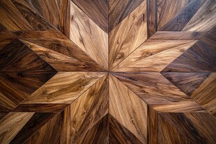 精美几何拼花实木地板