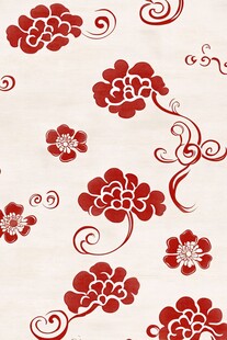 中式传统花卉图案纹理