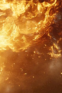 炽热火焰特效画面