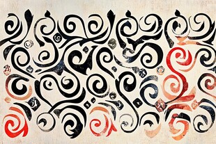 复古风格花纹图案设计