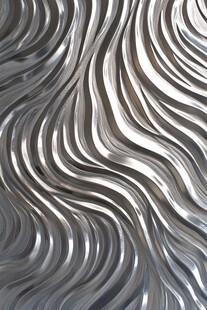 金属波纹纹理背景图案