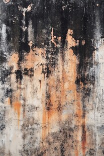 斑驳墙面 岁月留下的痕迹