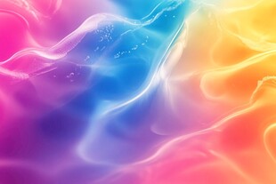 梦幻炫彩流体背景图案