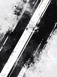 黑白笔触抽象纹理背景图