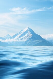 梦幻山水间的宁静之景