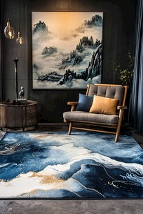 中式雅致客厅的诗意软装