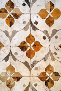 复古几何花纹精美瓷砖图案