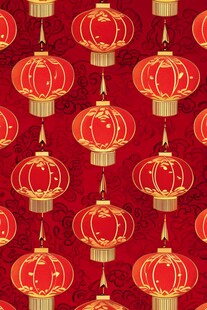 红色灯笼喜庆图案背景