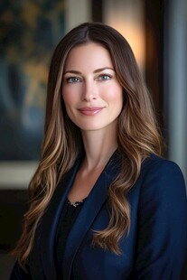 优雅职业女性的魅力风采