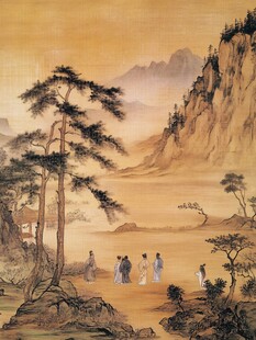 古人山水雅聚图