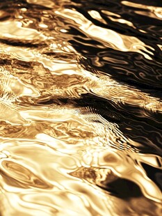 金色波光粼粼水面纹理