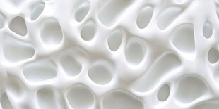 白色多孔纹理表面材质