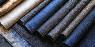 多样牛仔布料展示